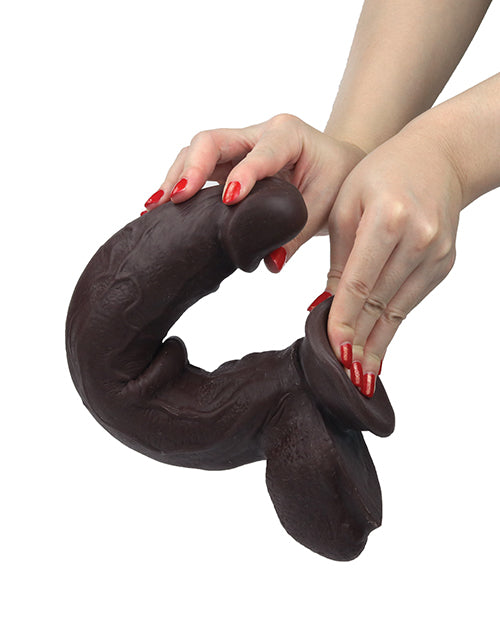 Get Lucky 12" Real Skin Series - Dark Brown by Thank Me Now INC