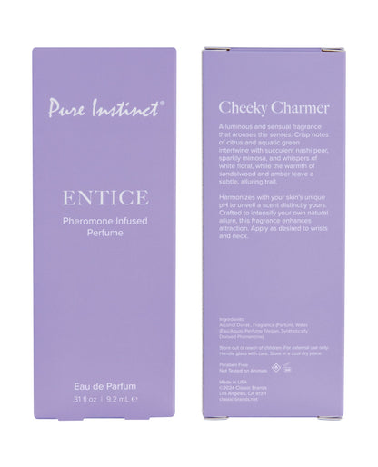 Pure Instinct Pheromone Perfume Entice - 9.2 ml Spray by Classic Brands