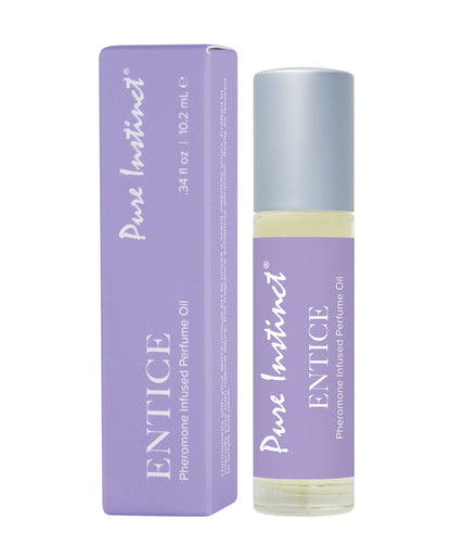 Pure Instinct Pheromone Perfume Oil Roll On Entice - 10.2 ml by Classic Brands