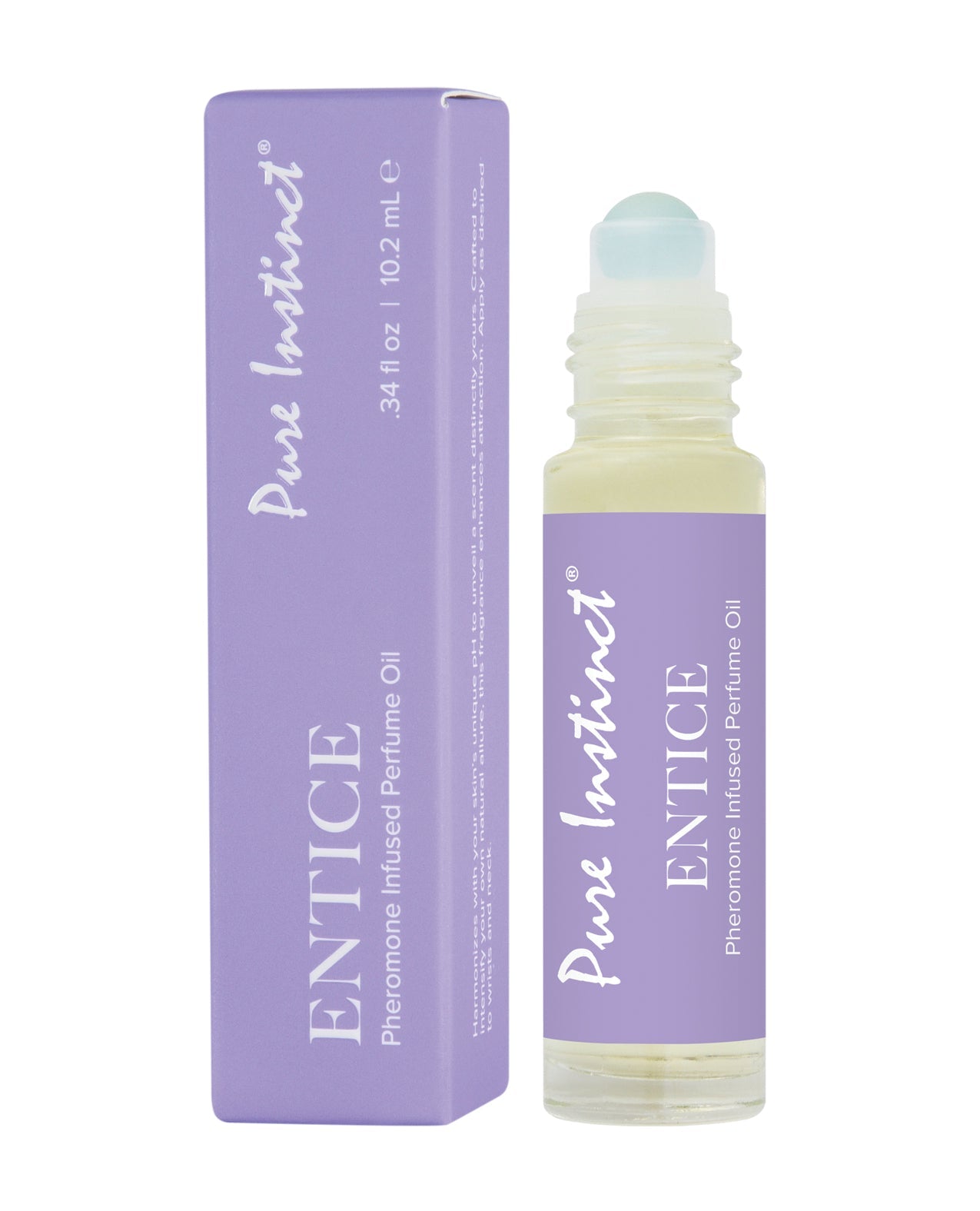 Pure Instinct Pheromone Perfume Oil Roll On Entice - 10.2 ml by Classic Brands