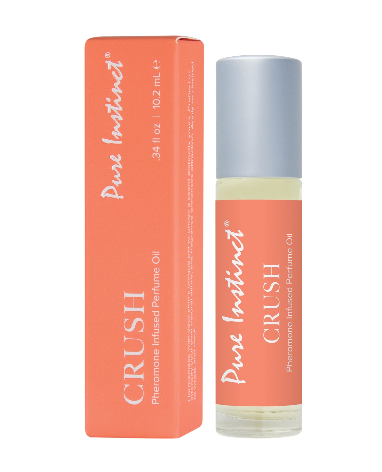 Pure Instinct Pheromone Perfume Oil Roll On Crush - 10.2 ml by Classic Brands