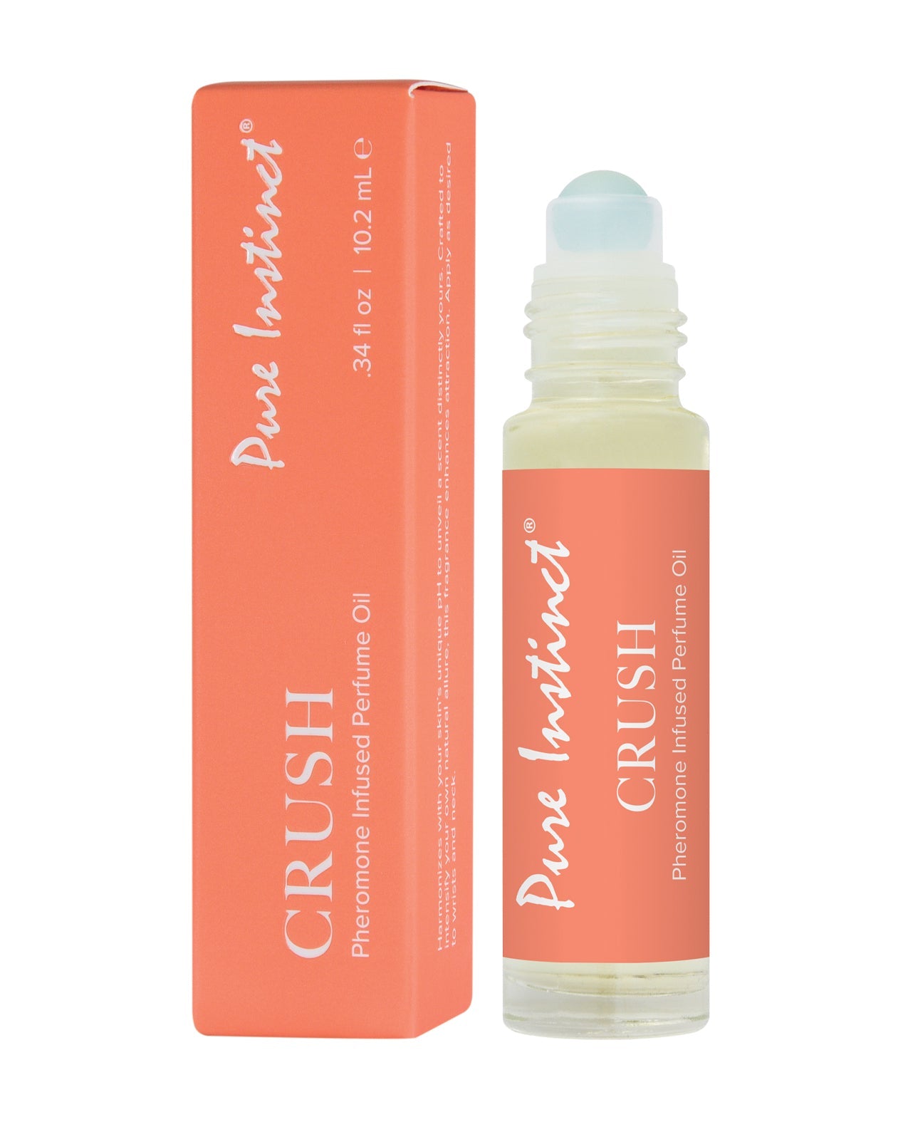 Pure Instinct Pheromone Perfume Oil Roll On Crush - 10.2 ml by Classic Brands