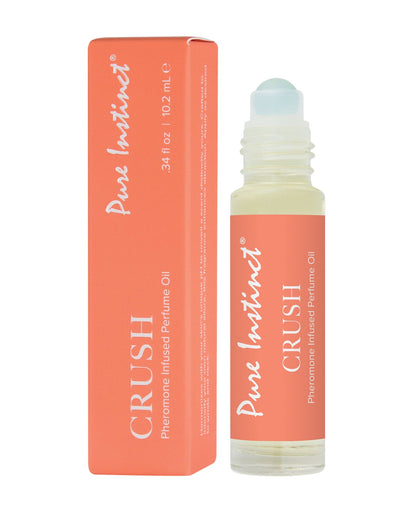 Pure Instinct Pheromone Perfume Oil Roll On Crush - 10.2 ml by Classic Brands