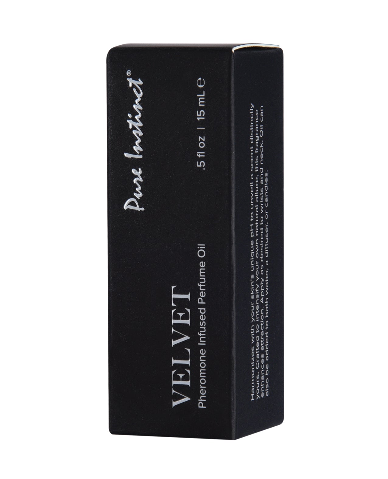 Pure Instinct Pheromone Perfume Oil Velvet - 15 ml Dropper Glass by Classic Brands