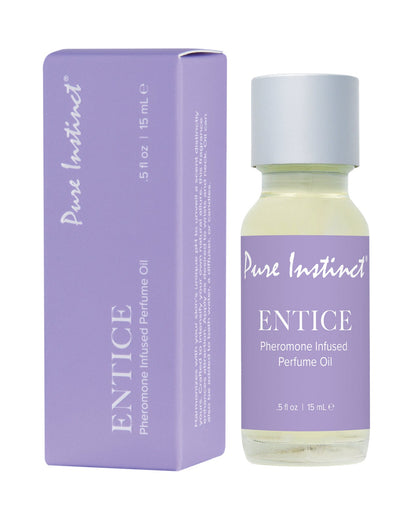 Pure Instinct Pheromone Perfume Oil Entice - 15 ml Dropper Glass by Classic Brands