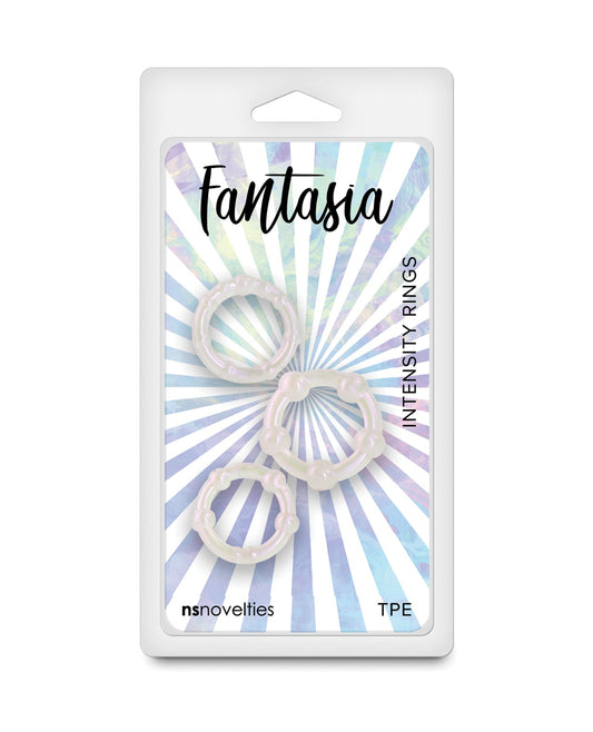 Fantasia Intensity Cock Rings - Pearl by Ns Novelties INC