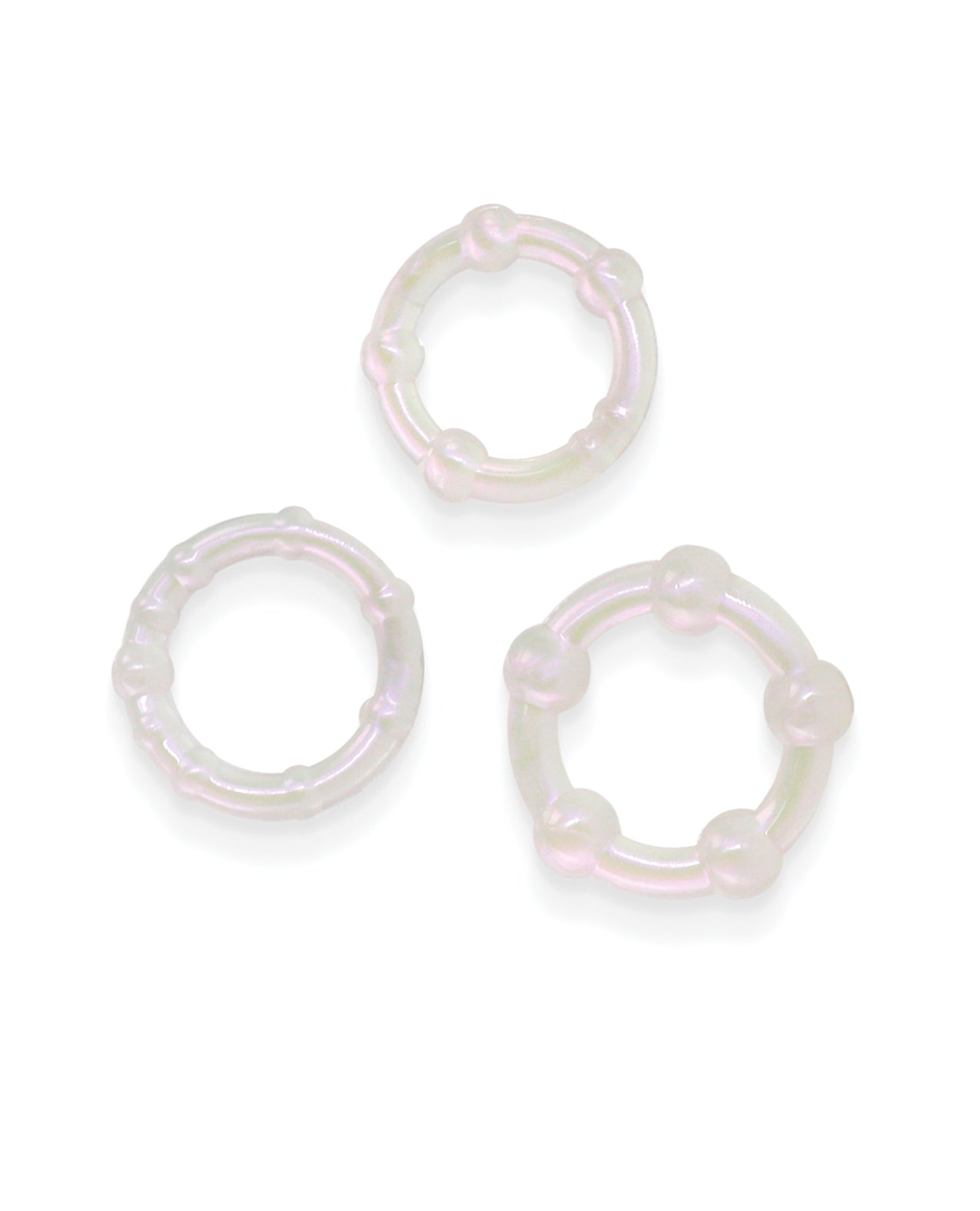 Fantasia Intensity Cock Rings - Pearl by Ns Novelties INC