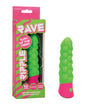 Rave Ripple Vibrator - Green/Pink by California Exotic Novelties