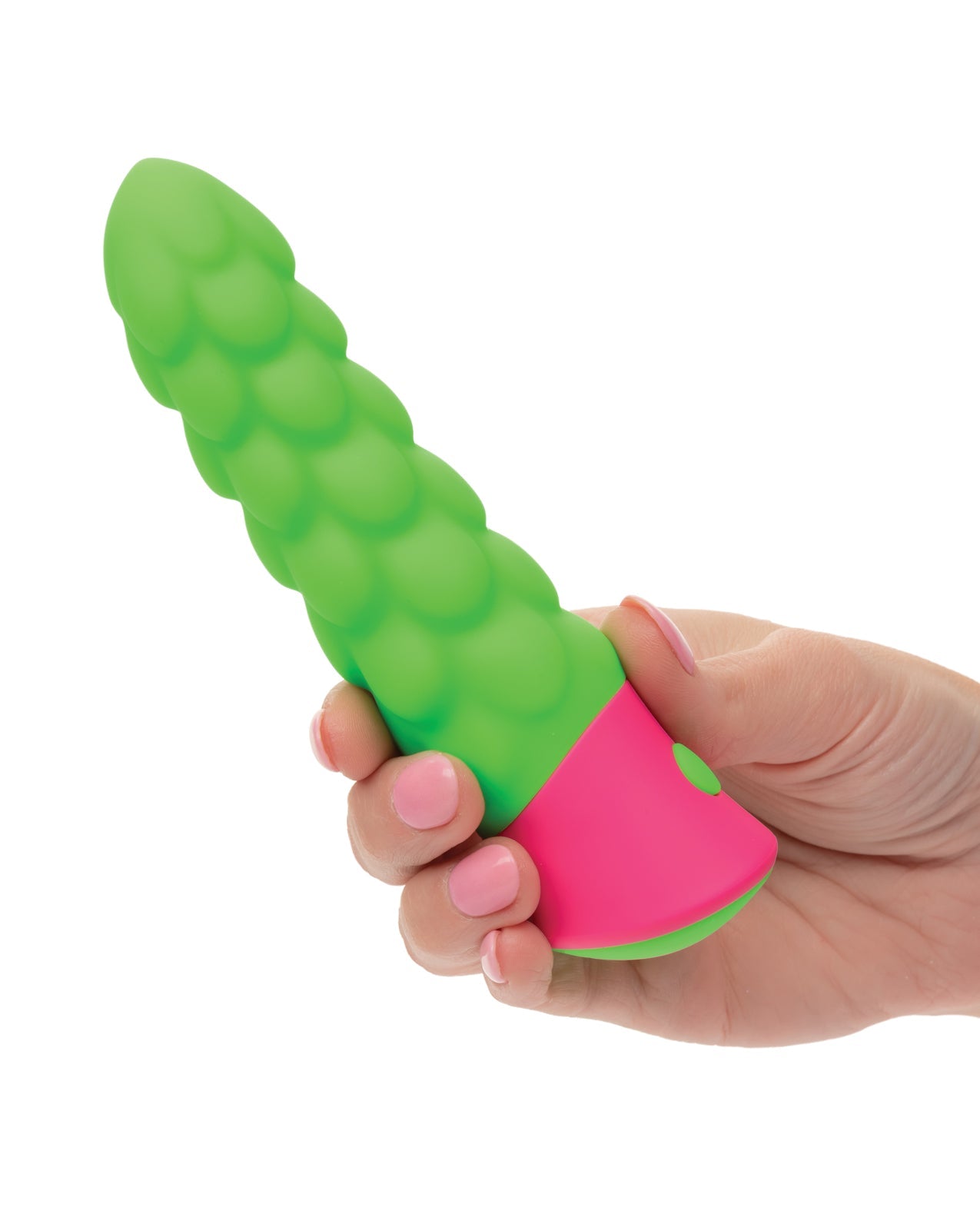 Rave Ripple Vibrator - Green/Pink by California Exotic Novelties