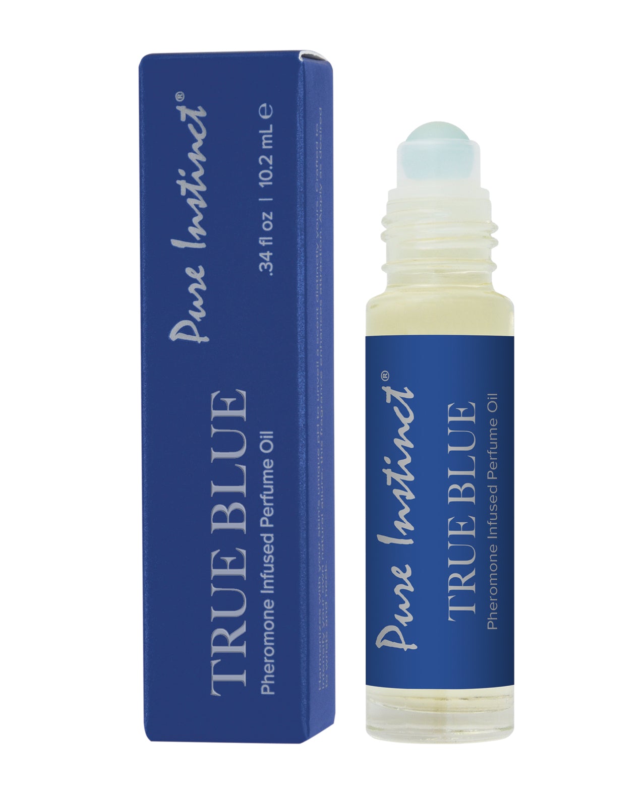 Pure Instinct Pheromone Perfume Oil Roll On - 10.2 ml True Blue by Classic brands