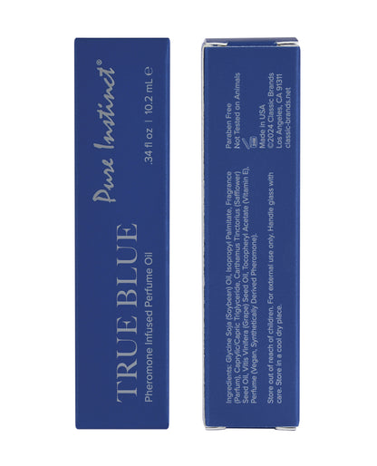 Pure Instinct Pheromone Perfume Oil Roll On - 10.2 ml True Blue by Classic brands