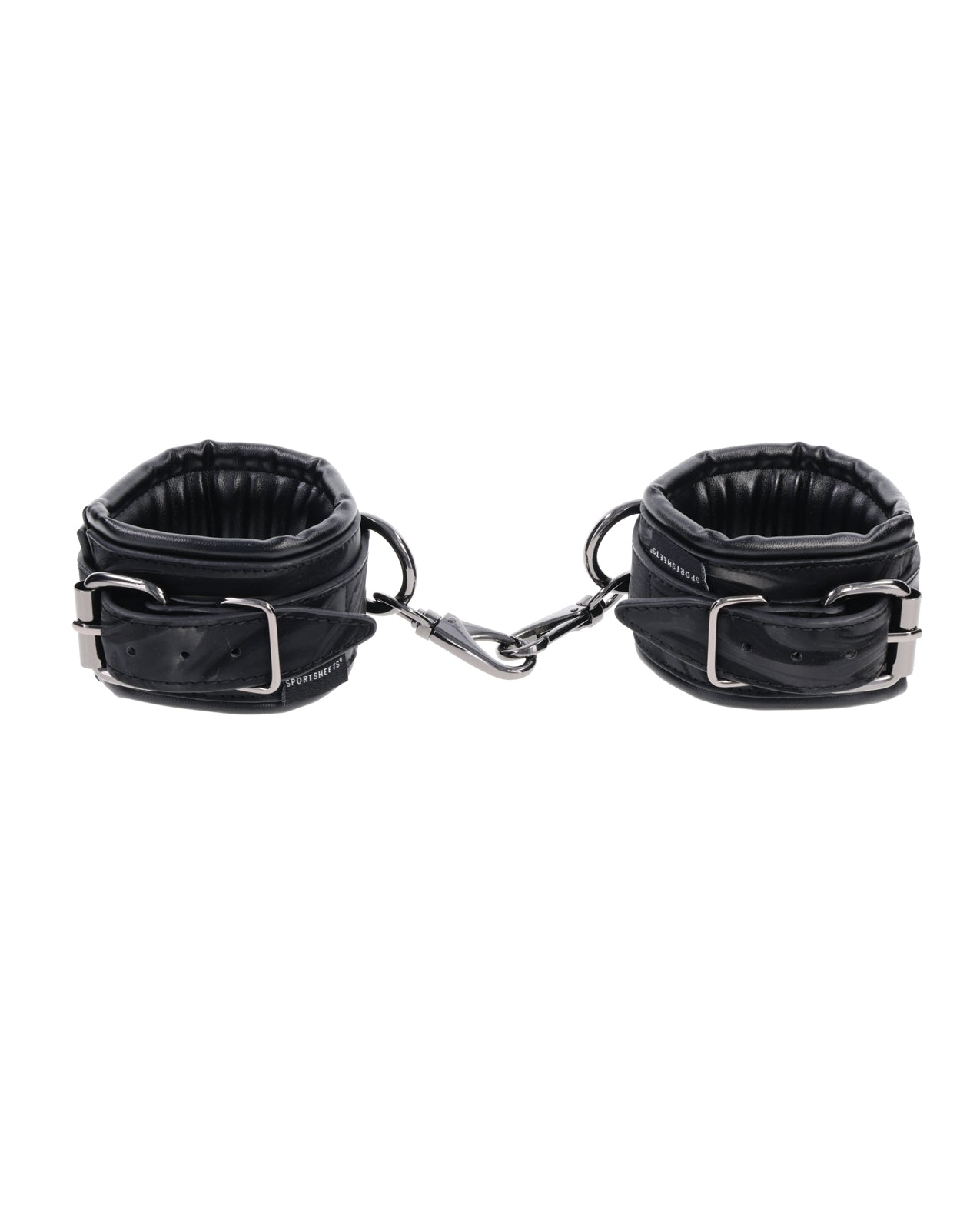 Sportsheets Velvet Noir Handcuffs - Black by Sportsheets international