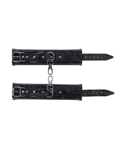 Sportsheets Velvet Noir Handcuffs - Black by Sportsheets international