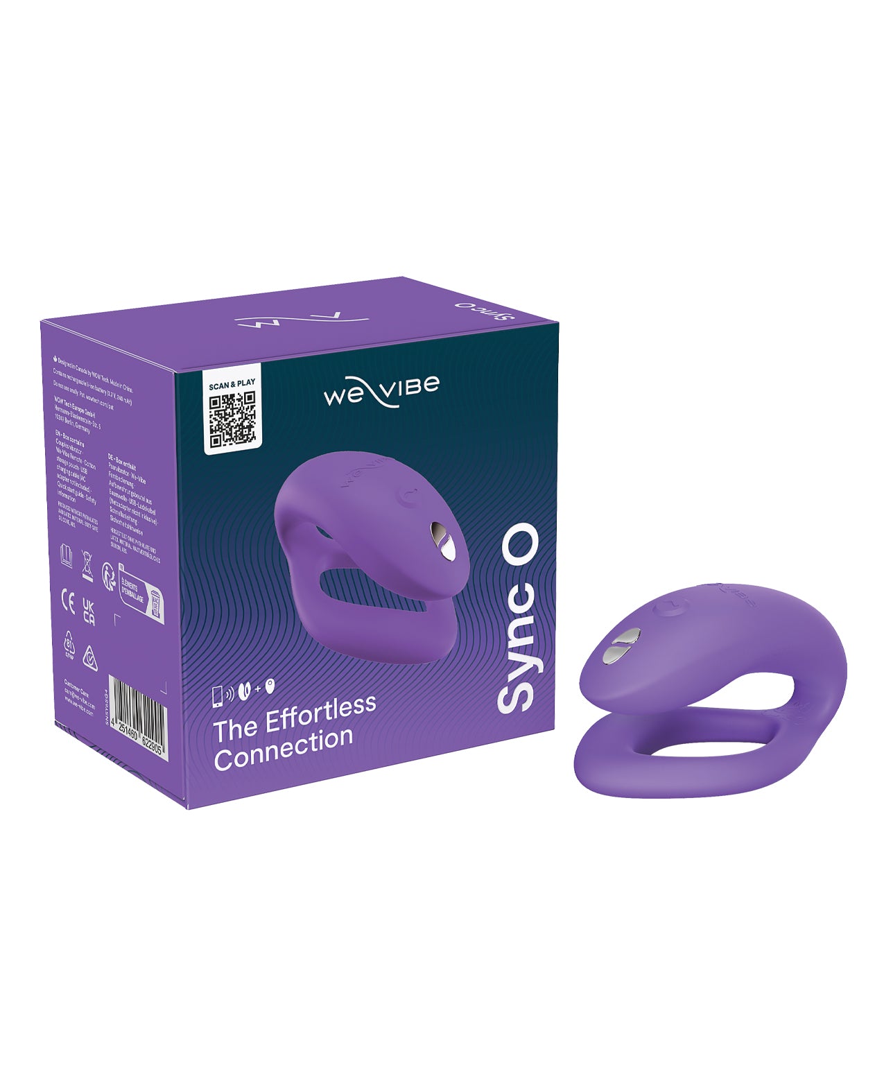 We-Vibe Sync O Couples Vibrator with Advanced Features by Wow tech