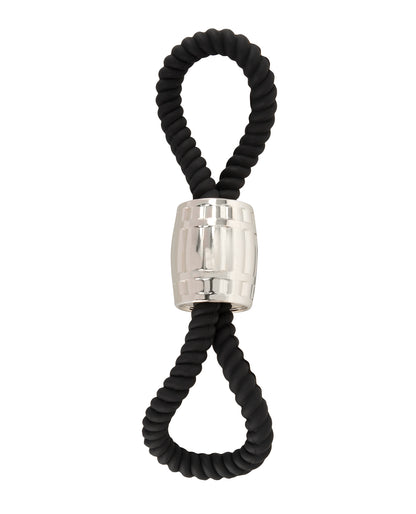 Rebel Two Loop Heavy Rope Cock Lasso - Black by Orion versand gmbh and co