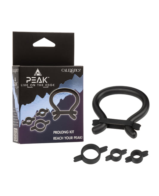 Peak Prolong Kit - Black by California exotic novelties