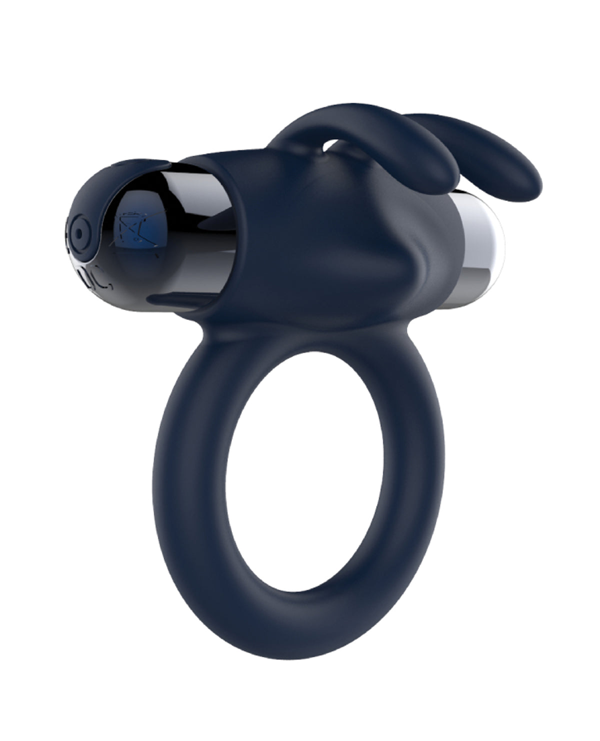 Galaxy Ring Bullet Vibe Cock Ring - Blue by Full circle usa