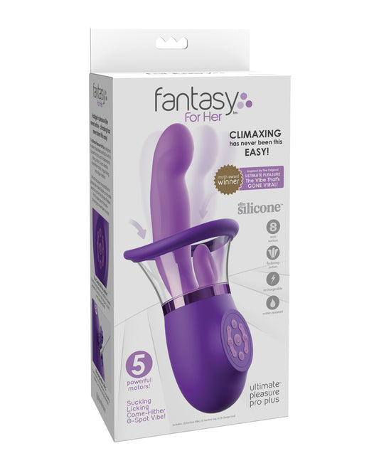 Fantasy for Her Ultimate Pleasure Pro Plus - Purple by Pipedream products