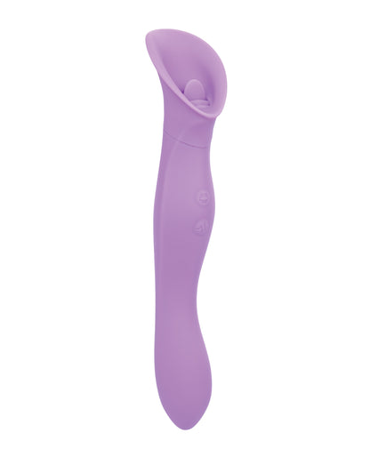 Couture Dual Flickering Wand - Purple by California exotic novelties