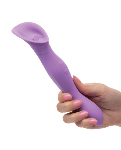 Couture Dual Flickering Wand - Purple by California exotic novelties