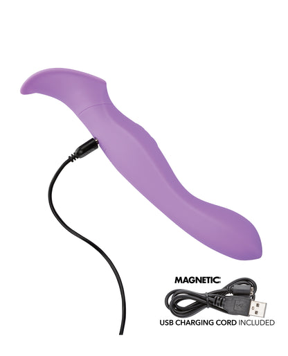 Couture Dual Flickering Wand - Purple by California exotic novelties