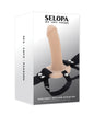 Selopa Our Frist Hollow Strap On - Light by Evolved novelties inc.