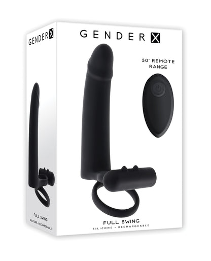 Gender X Full Swing - Black by Evolved novelties inc.
