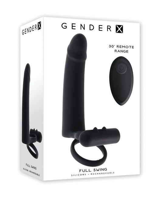 Gender X Full Swing - Black by Evolved novelties inc.