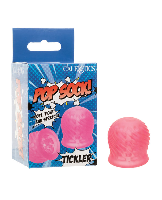 Pop Sock! Tickler Stroker - Pink by California exotic novelties