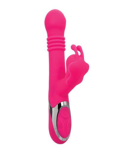 Enchanted Kissing Butterfly Vibrator - Pink by California exotic novelties