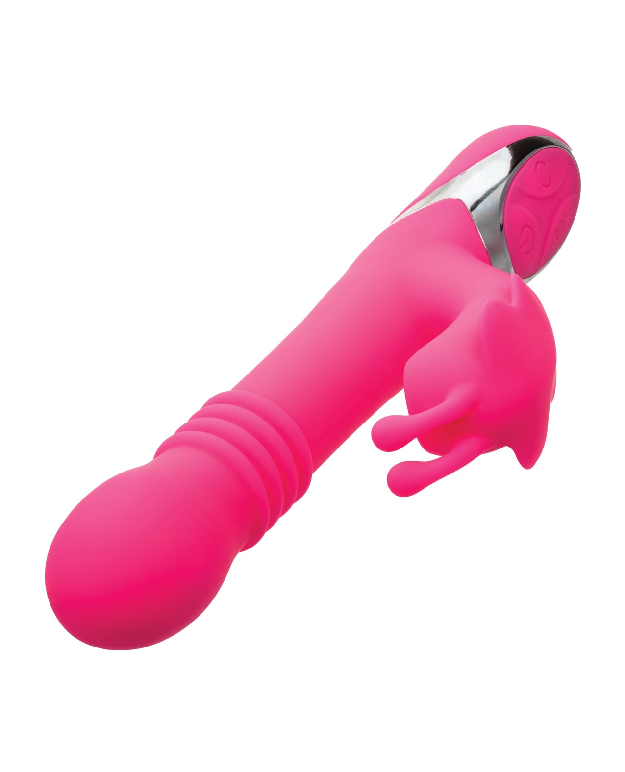Enchanted Kissing Butterfly Vibrator - Pink by California exotic novelties