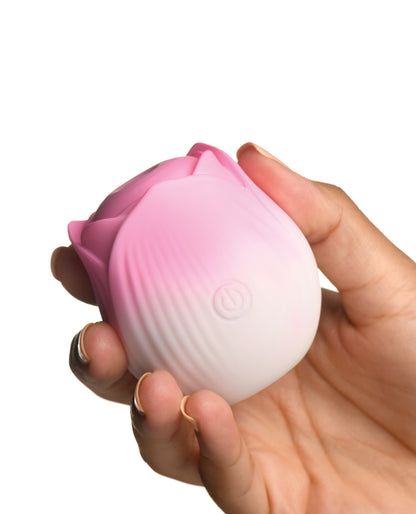 Bloomgasm Pulsing Petals Throbbing Rose Stimulator - Pink by Xr llc