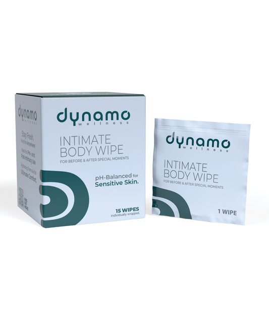 Dynamo Wellness Intimate Body Wipe - 15 Pack by Bushman products