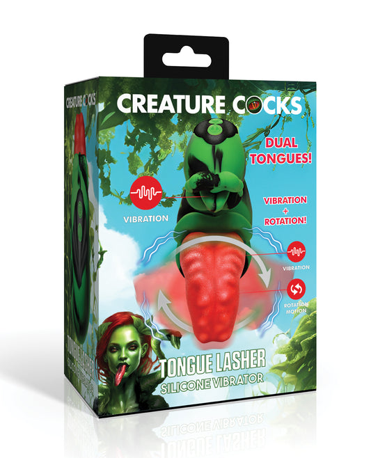 Creature Cocks Tongue Lasher Silicone Vibrator by Xr llc