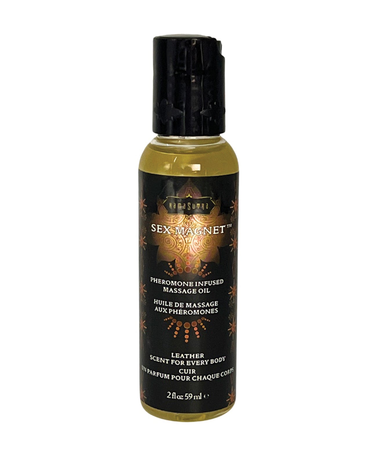 Kama Sutra Sex Magnet Pheromone Massage Oil - Leather by Kama sutra
