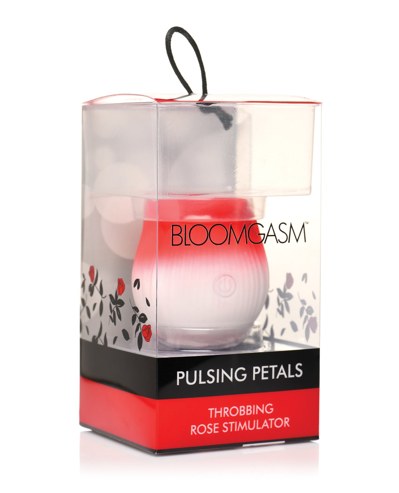 Bloomgasm Pulsing Petals Throbbing Rose Stimulator - Red by Xr llc