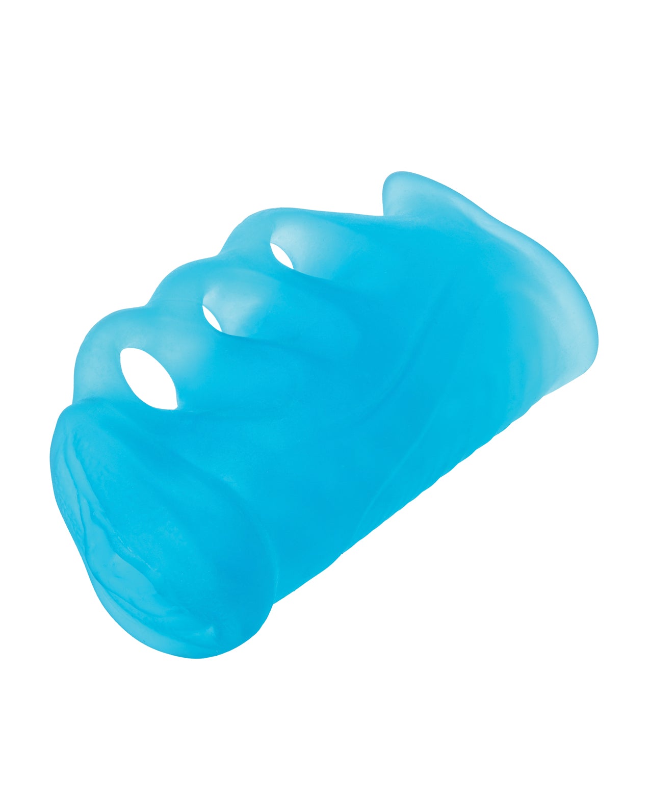 Pop Sock! Grip-N-Stroke - Small, Blue by California exotic novelties