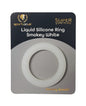 Spartacus Liquid Silicone Cock Ring - Smokey White by Spartacus