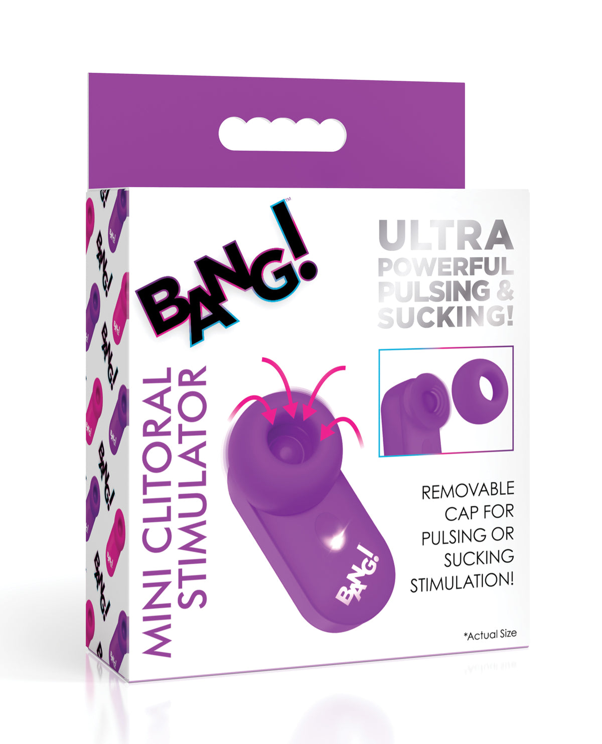 Bang! Mini Clitoral Stimulator - Purple by Xr llc