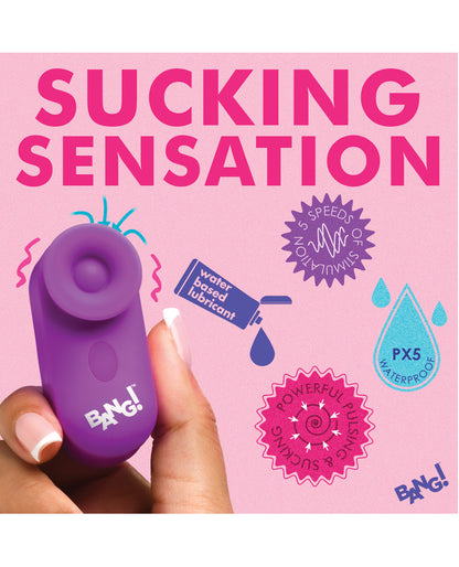 Bang! Mini Clitoral Stimulator - Purple by Xr llc