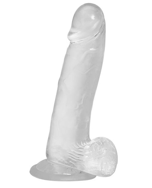 Crystal Addiction 8" Dong - Clear by B.m.s. enterprises
