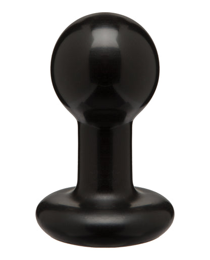 Round Butt Plug - Small Black by Doc johnson
