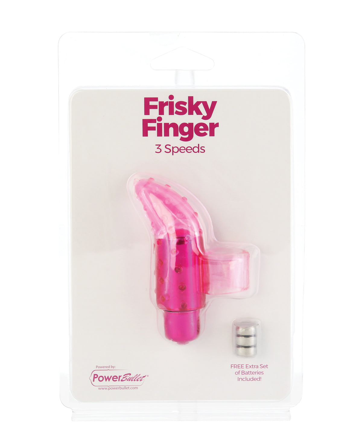 Frisky Finger Unisex Stimulator - Pink by B.m.s. enterprises