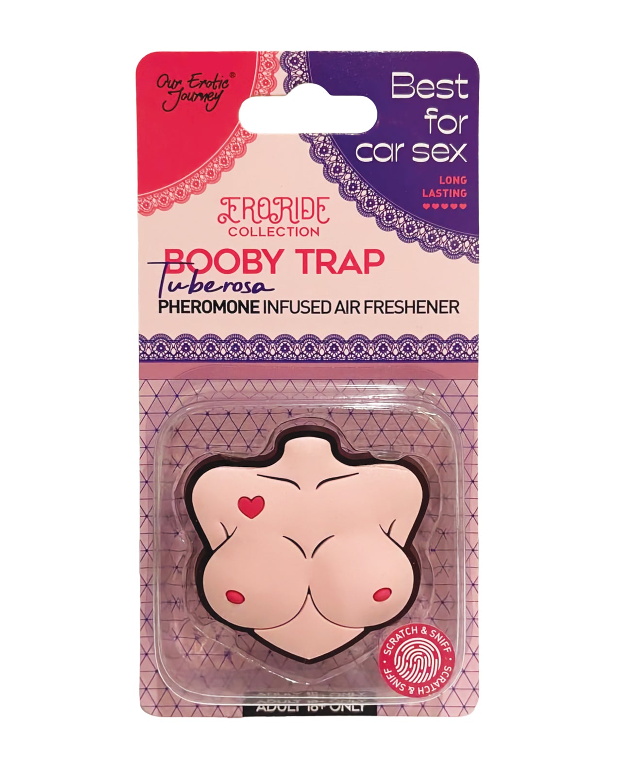 EroRide Booby Trap Pheromone Infused Air Freshener - Tuberosa by Wsst group inc.