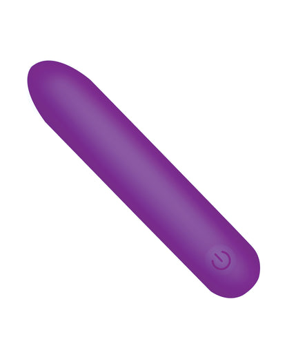 Bang! Tapered Flexible Silicone Bullet - Purple by Xr llc