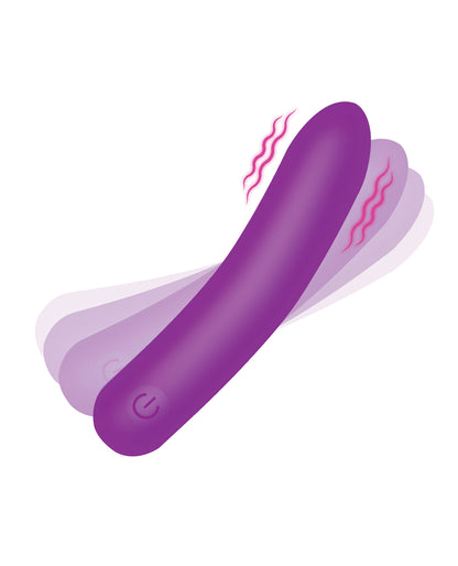 Bang! Tapered Flexible Silicone Bullet - Purple by Xr llc