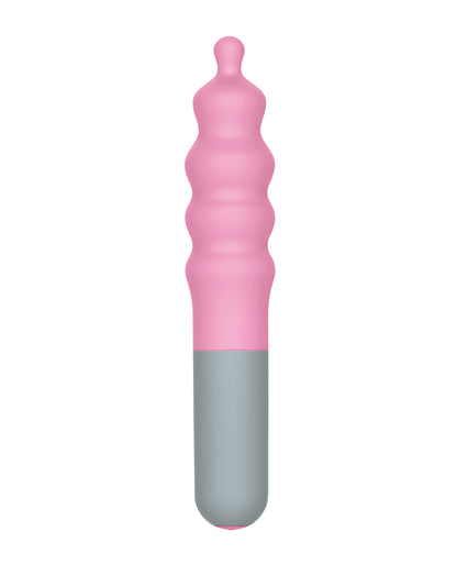 Rock Candy Bubble Gusher Stimulator - Pink/Grey by Rock candy toys llc