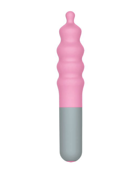 Rock Candy Bubble Gusher Stimulator - Pink/Grey by Rock candy toys llc