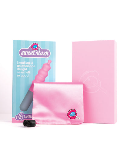 Rock Candy Bubble Gusher Stimulator - Pink/Grey by Rock candy toys llc