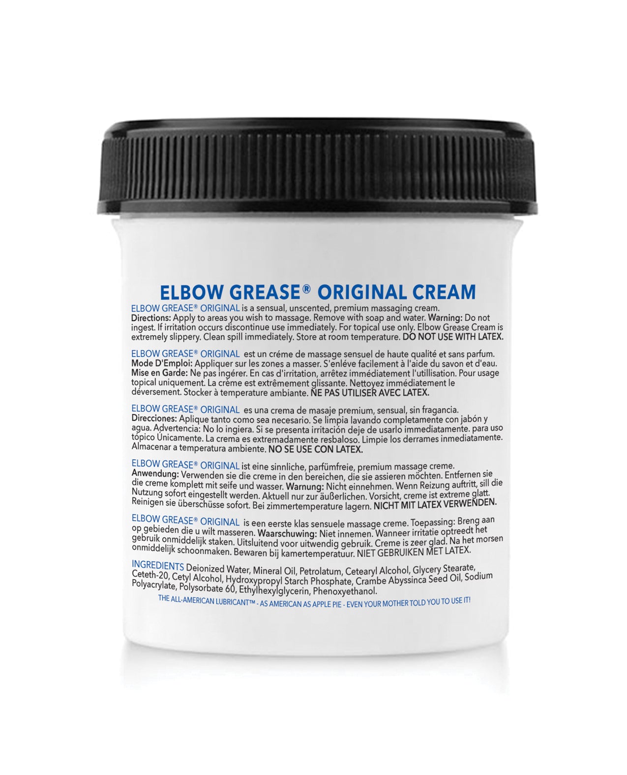Elbow Grease Cream Travel Size - 3.4 oz by B. cumming company inc.